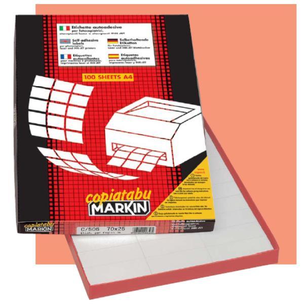 MARKIN ETICHETTA PER STAMPANTE 210C570